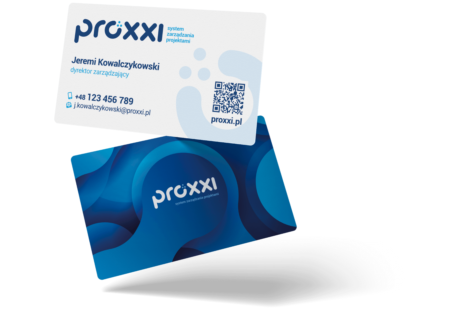 Proxxi - wizytówki firmowe