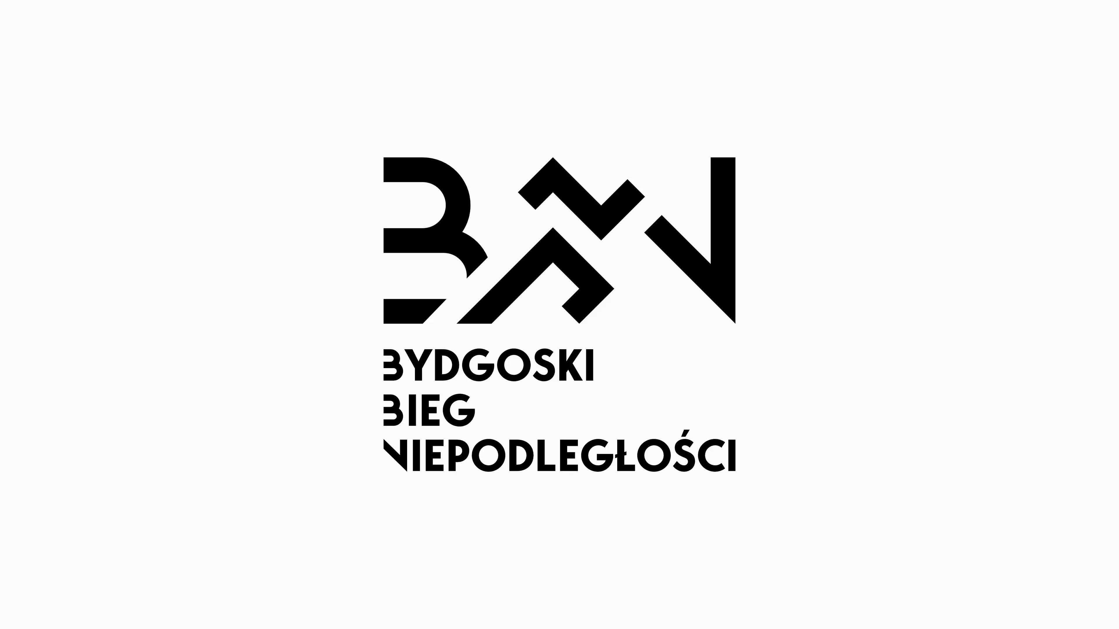 Projekt logo - Bydgoski Bieg Niepodległości