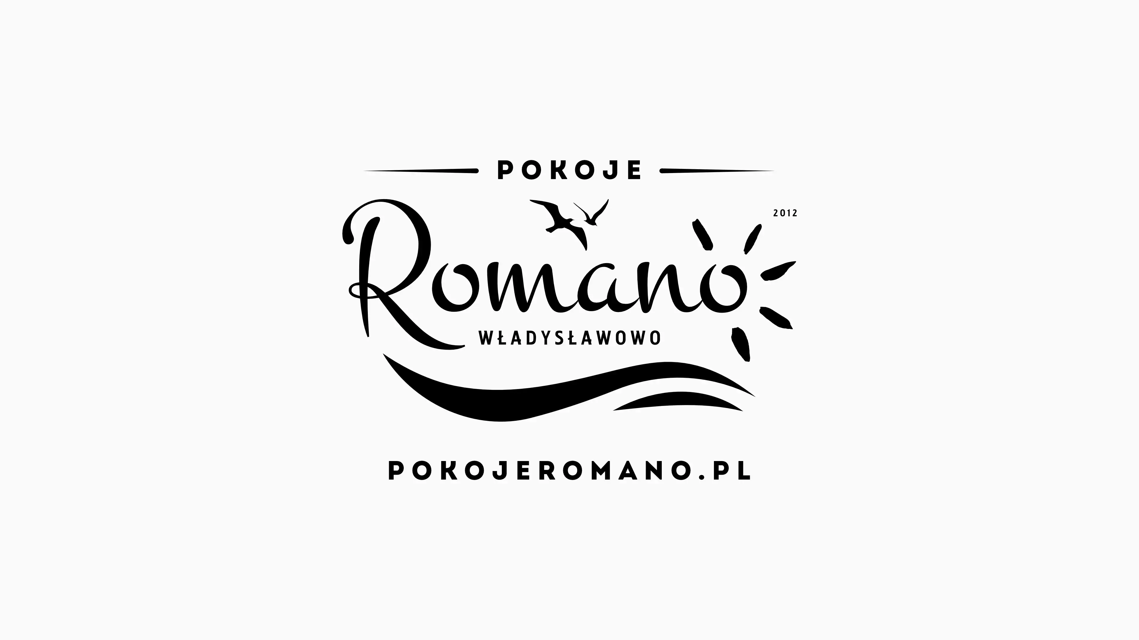 Projekt logo - Pokoje Romano